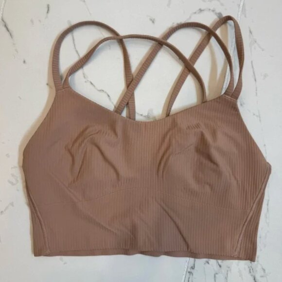 Lululemon Like a Cloud Bra Size 2 Beige - Picture 1 of 3